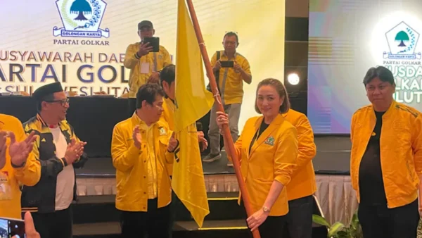 100 Hari Pimpin Golkar Sulut, Michaela Paruntu Pacu Konsolidasi
