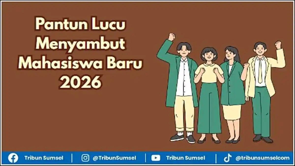 Kumpulan pantun lucu menyambut mahasiswa baru 2026 dari senior di kampus