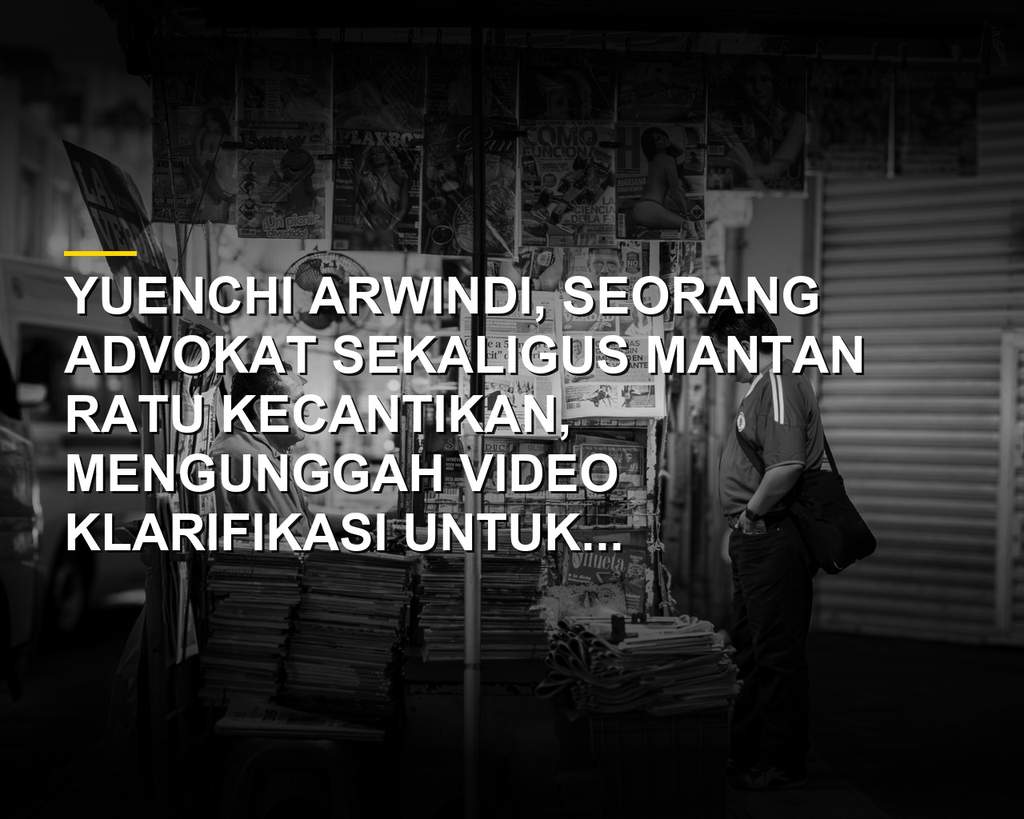 Advokat Yuenchi Arwindi memberikan klarifikasi terkait tuduhan miring di media sosial