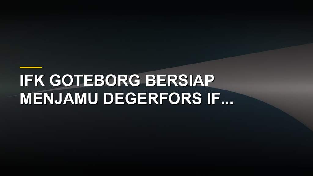Aksi pemain dalam pertandingan Swedish Allsvenskan