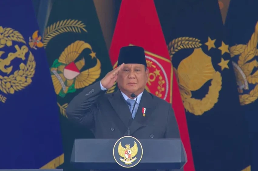 Presiden Prabowo Lantik 1.177 Perwira Remaja TNI Polri 2026