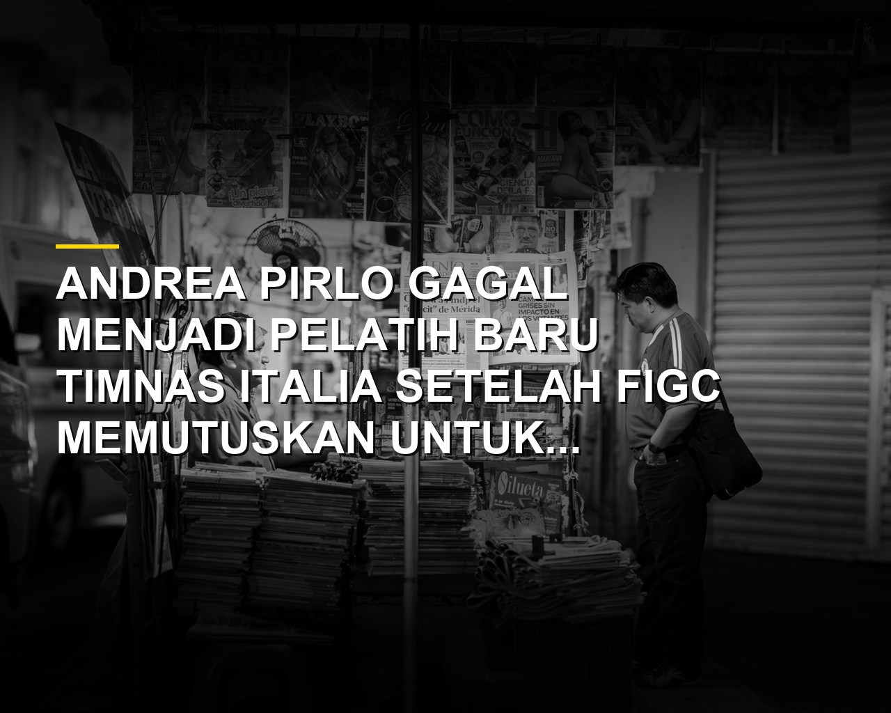 Batal Latih Timnas Italia, Andrea Pirlo Gagal Masuk Bursa