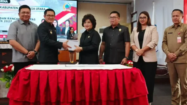 Bupati Joune Ganda Fokus Kesehatan dan Pendidikan di APBD Minut 2027