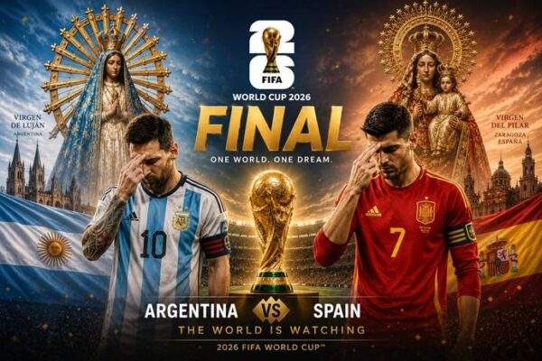 Final Piala Dunia 2026, Pertemuan Dua Negara Berdevosi Bunda Maria