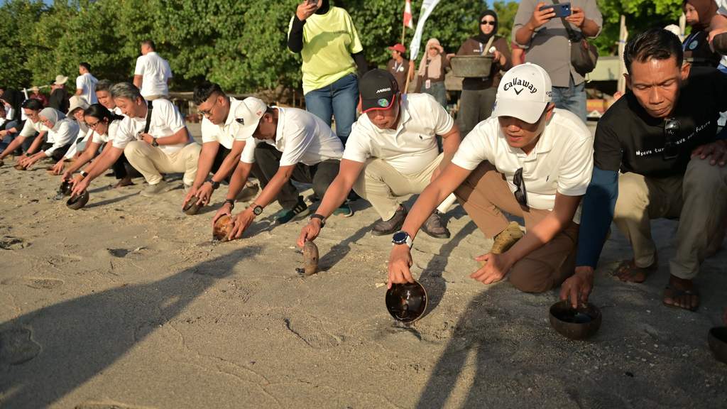 Aksi Nyata Bandara Lombok Kucurkan Ratusan Juta untuk Konservasi Laut