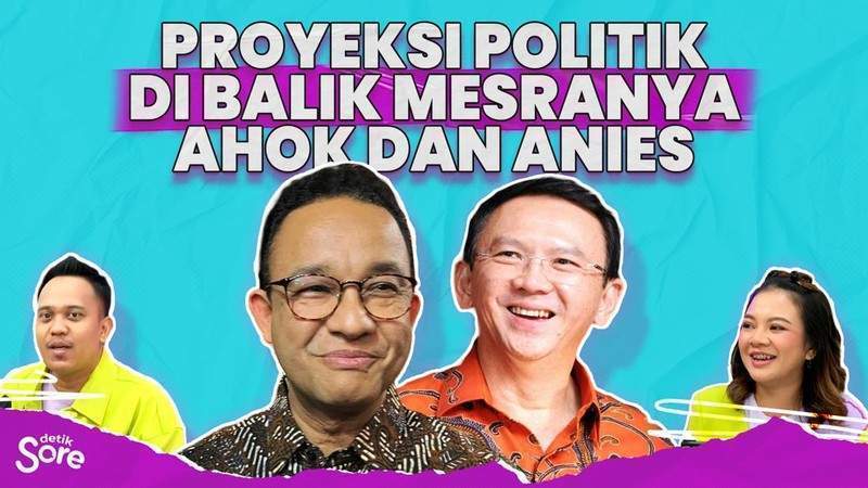 Basuki Tjahaja Purnama dan Anies Baswedan tampil bersama memicu proyeksi politik baru