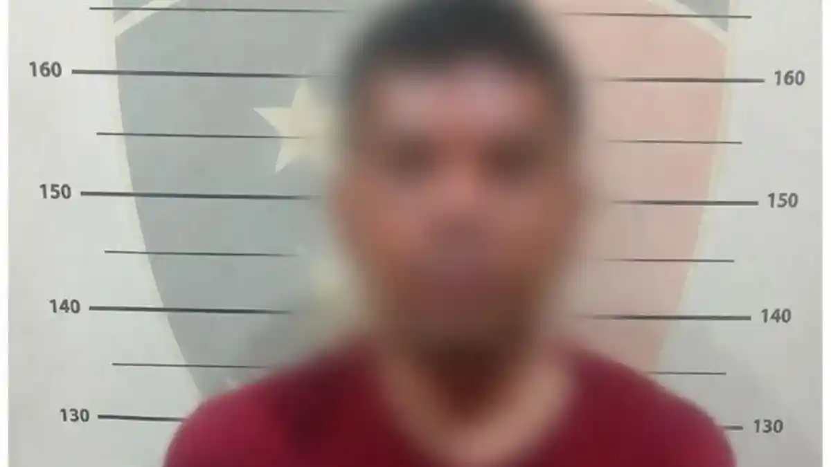 Pelaku begal sadis di Banyuasin saat diamankan oleh anggota Polsek Talang Kelapa
