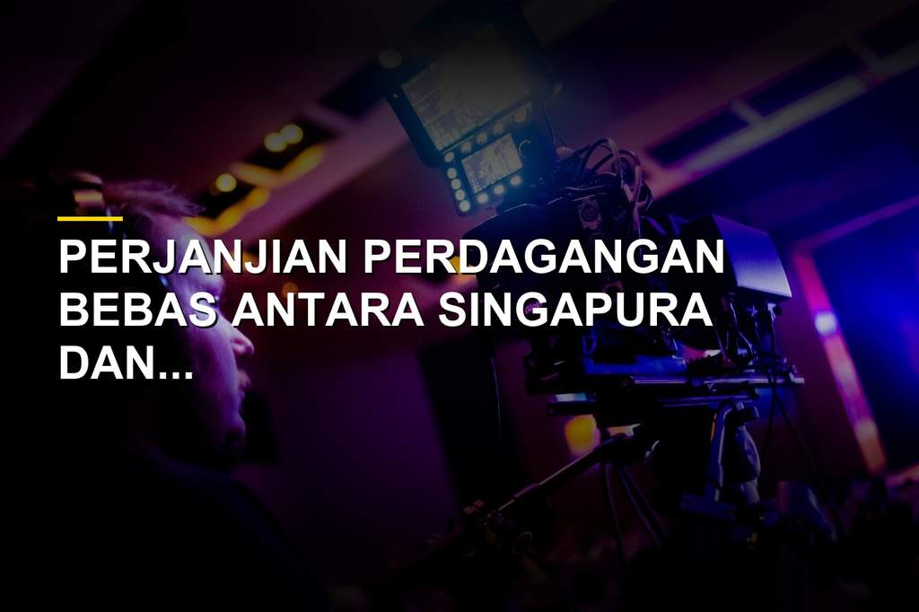 Perkuat Ekonomi, Perjanjian Perdagangan Singapura dan MERCOSUR Resmi Berlaku