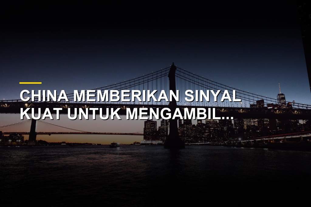Bendera China dan simbol aksi iklim global