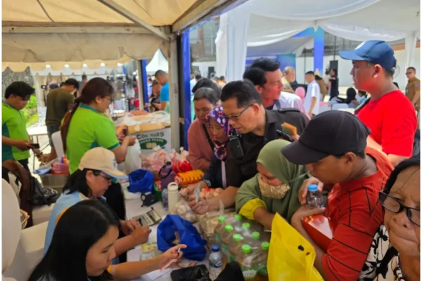 Sinergi Pasar Murah BI dan Pemprov Sulut di Pasar 45 Manado