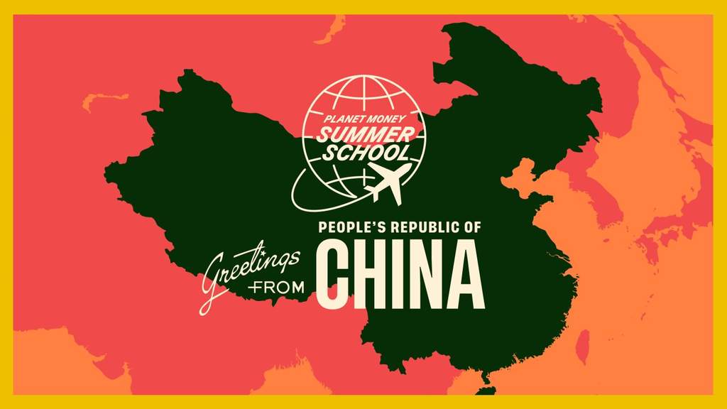 Pemandangan gedung pencakar langit dan proyek pembangunan di China