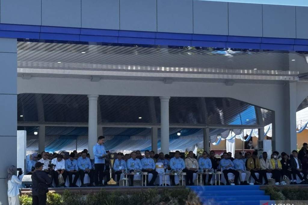 Wapres Gibran Rakabuming membuka PENAS XVII 2026 di Kabupaten Gorontalo