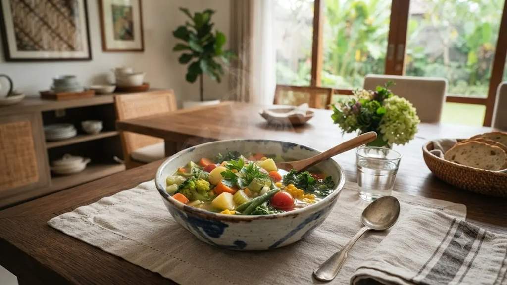Cara membuat kaldu sayur untuk stok siap pakai kapan saja