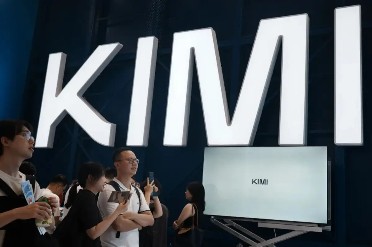 Ilustrasi teknologi kecerdasan buatan Moonshot AI Kimi K3 dari Cina