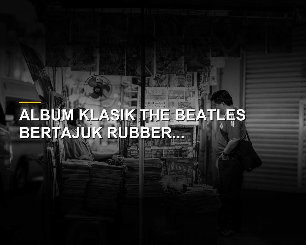 Cover album Rubber Soul milik The Beatles edisi spesial