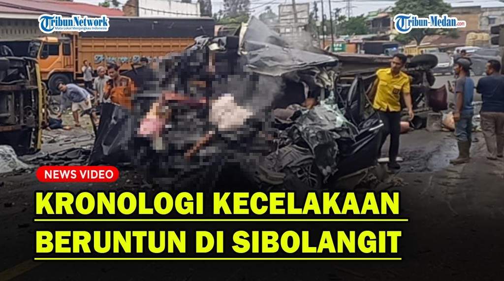 Kecelakaan Maut Sibolangit, Truk Rem Blong Hantam 8 Kendaraan
