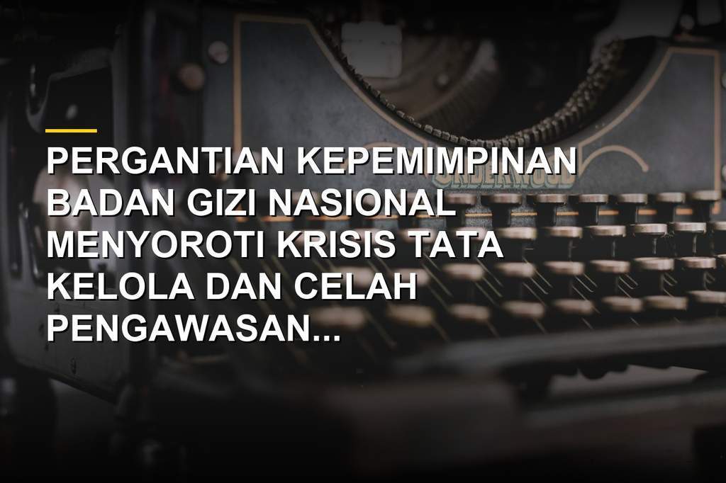 Pelantikan Kepala Badan Gizi Nasional Sudaryono di Istana Negara