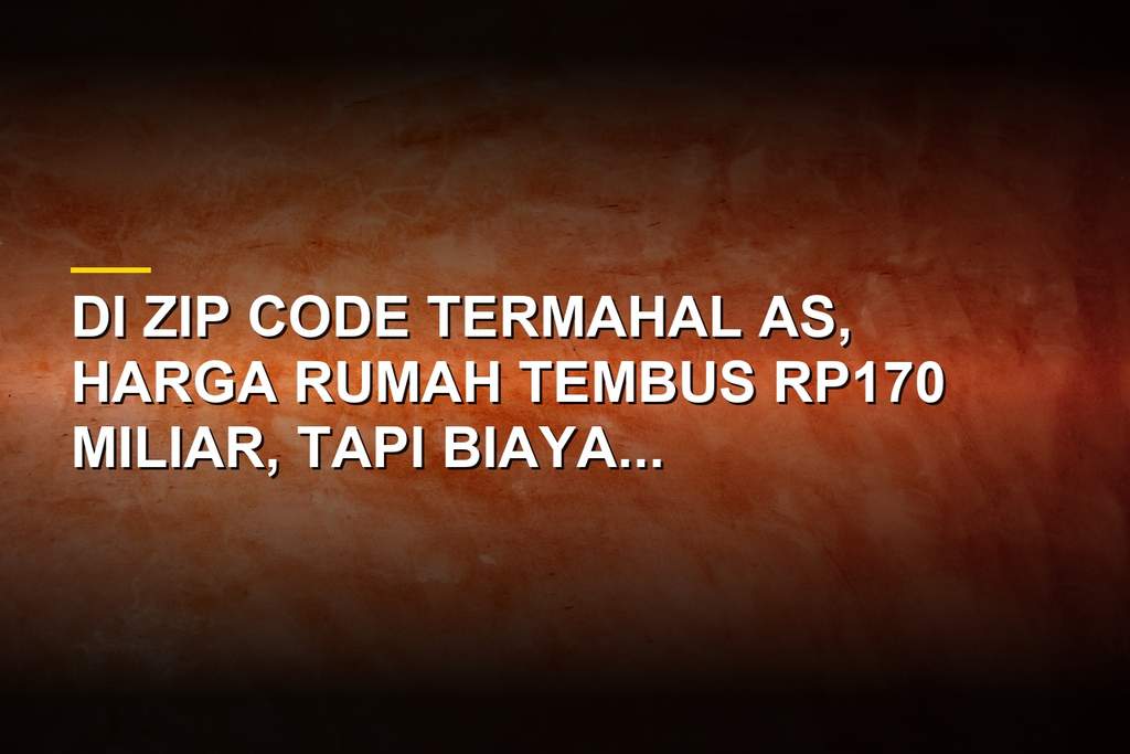 Deretan rumah mewah di Fisher Island Florida yang masuk ZIP code termahal di Amerika Serikat