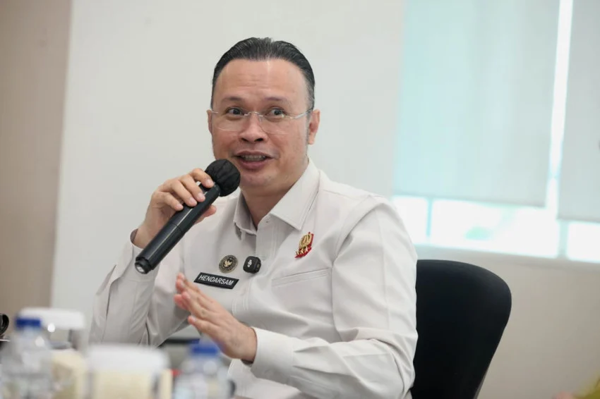 Dirjen Imigrasi Hendarsam Marantoko jelaskan rencana satu jenis paspor dan nomor seumur hidup