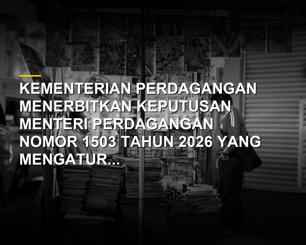 Dokumen resmi Keputusan Menteri Perdagangan tentang daftar merek palm olein