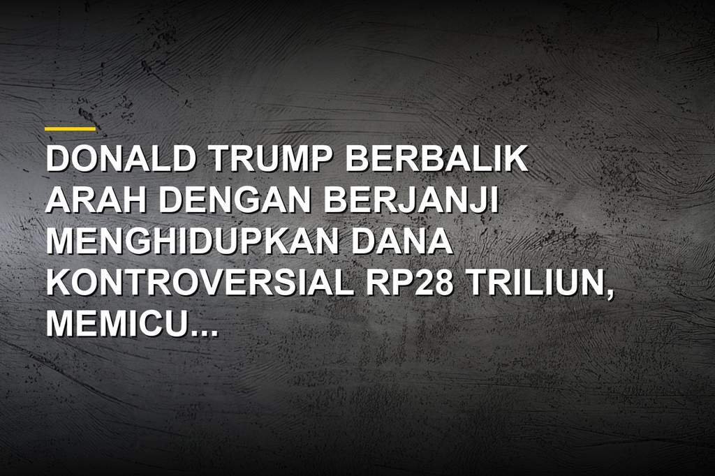 Donald Trump berpidato dengan latar belakang Gedung Putih terkait nominasi Todd Blanche sebagai Jaksa Agung