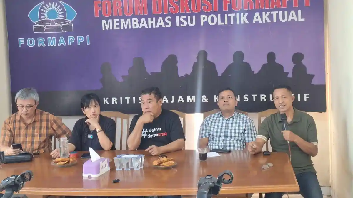 Gedung DPR RI Jakarta tempat pembahasan draf RUU Keamanan dan Ketahanan Siber oleh Panja Komisi I