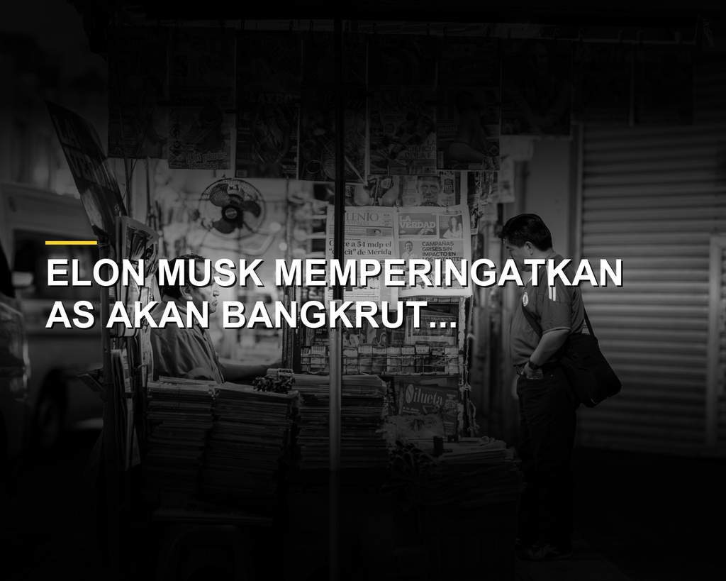 Elon Musk peringatkan AS bangkrut tanpa AI dan robot