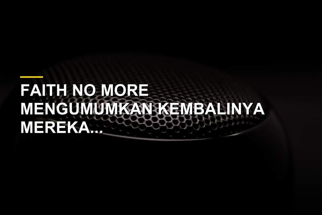 Faith No More Umumkan Konser Perdana Bersama System Of A Down