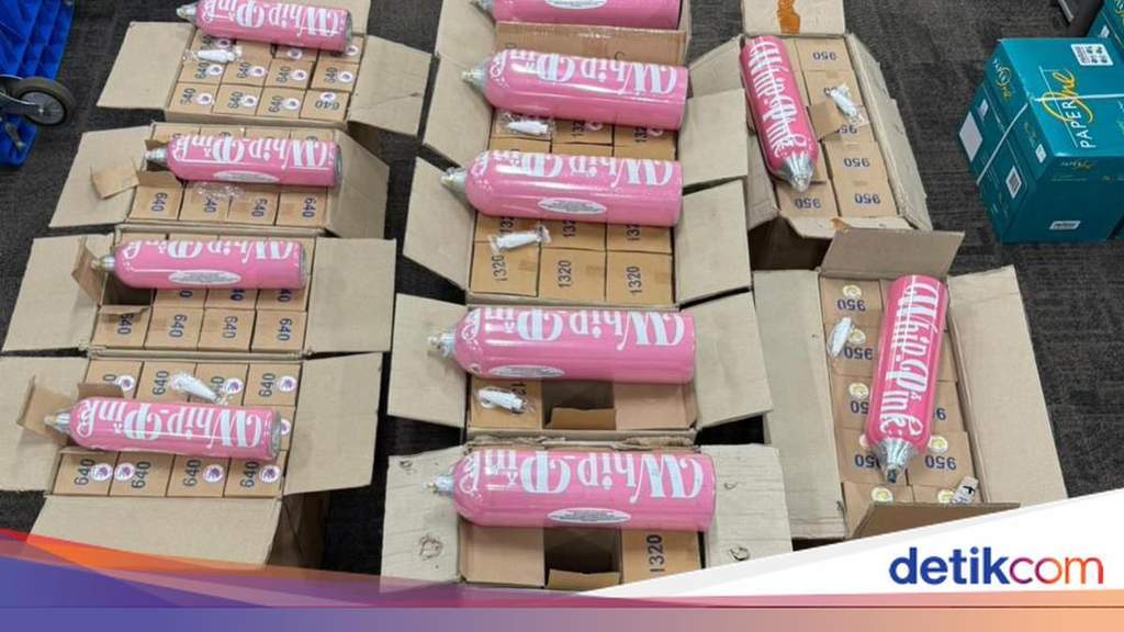Penggerebekan pabrik Whip-Pink ilegal oleh Bareskrim Polri