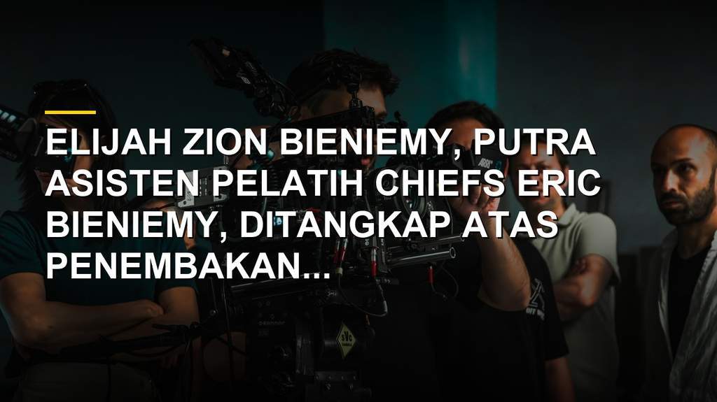 Foto Eric Bieniemy asisten pelatih Kansas City Chiefs yang putranya menembak ibu kandung