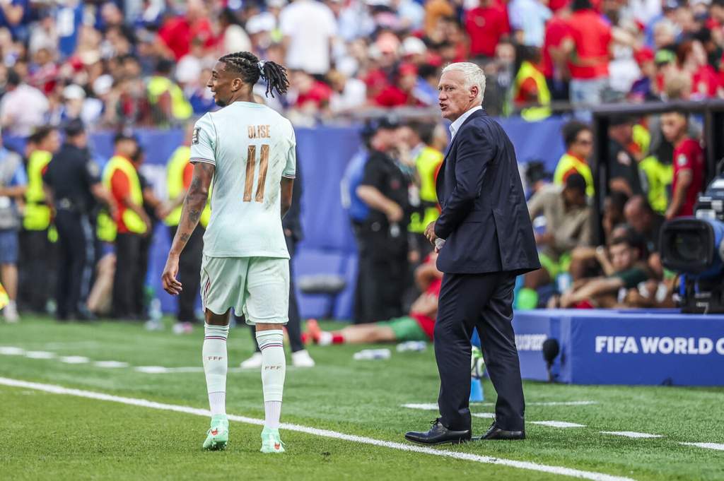 Pelatih timnas Prancis Didier Deschamps dalam laga terakhirnya di Piala Dunia 2026
