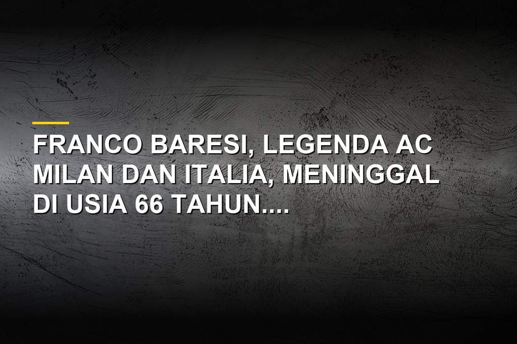 Franco Baresi mengenakan seragam AC Milan sambil mengangkat trofi Piala Eropa di San Siro