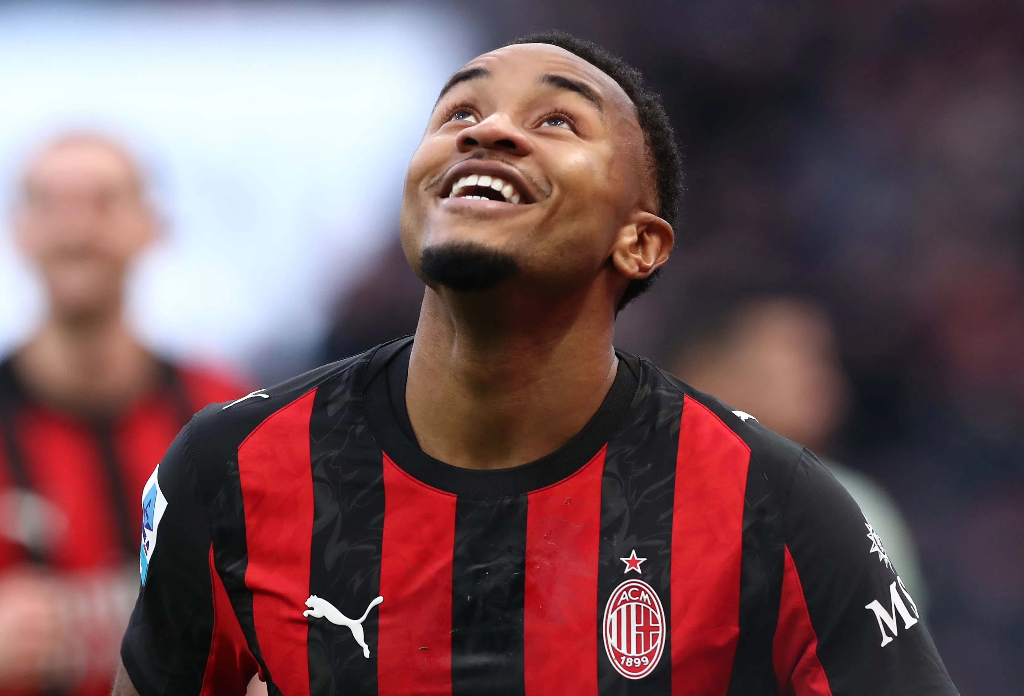 Pemain AC Milan saat menjalani sesi latihan di pusat pelatihan klub
