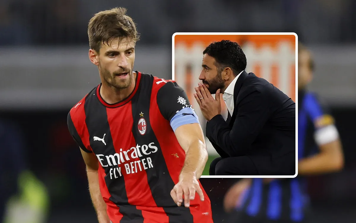 Matteo Gabbia pemain AC Milan yang absen akibat cedera