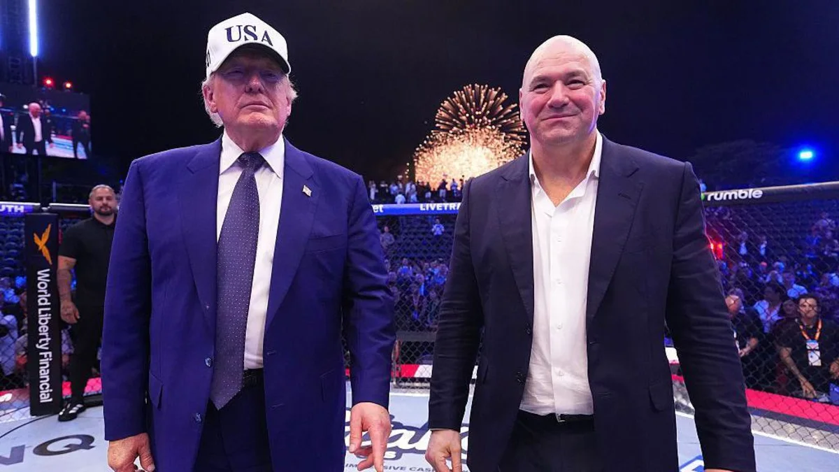 Acara UFC Freedom 250 di Gedung Putih yang dihadiri Donald Trump