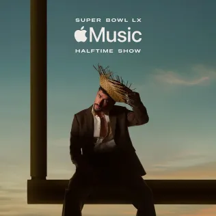 Panggung megah Super Bowl LX halftime show yang menampilkan aksi spektakuler Bad Bunny
