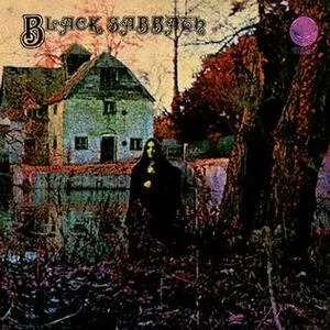 Ilustrasi piringan hitam album debut band legendaris Black Sabbath tahun 1970