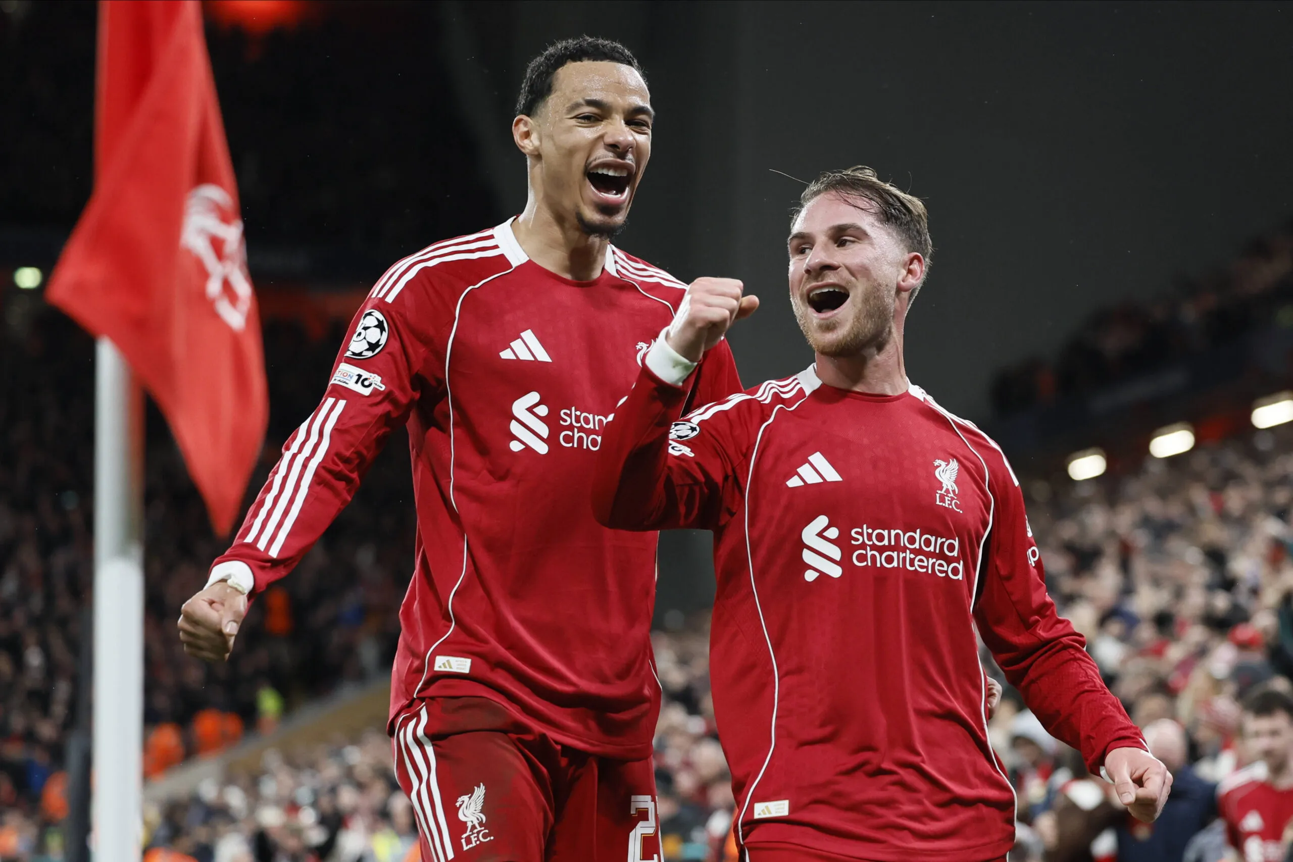 Gelandang Liverpool Alexis Mac Allister saat mengenakan seragam tim