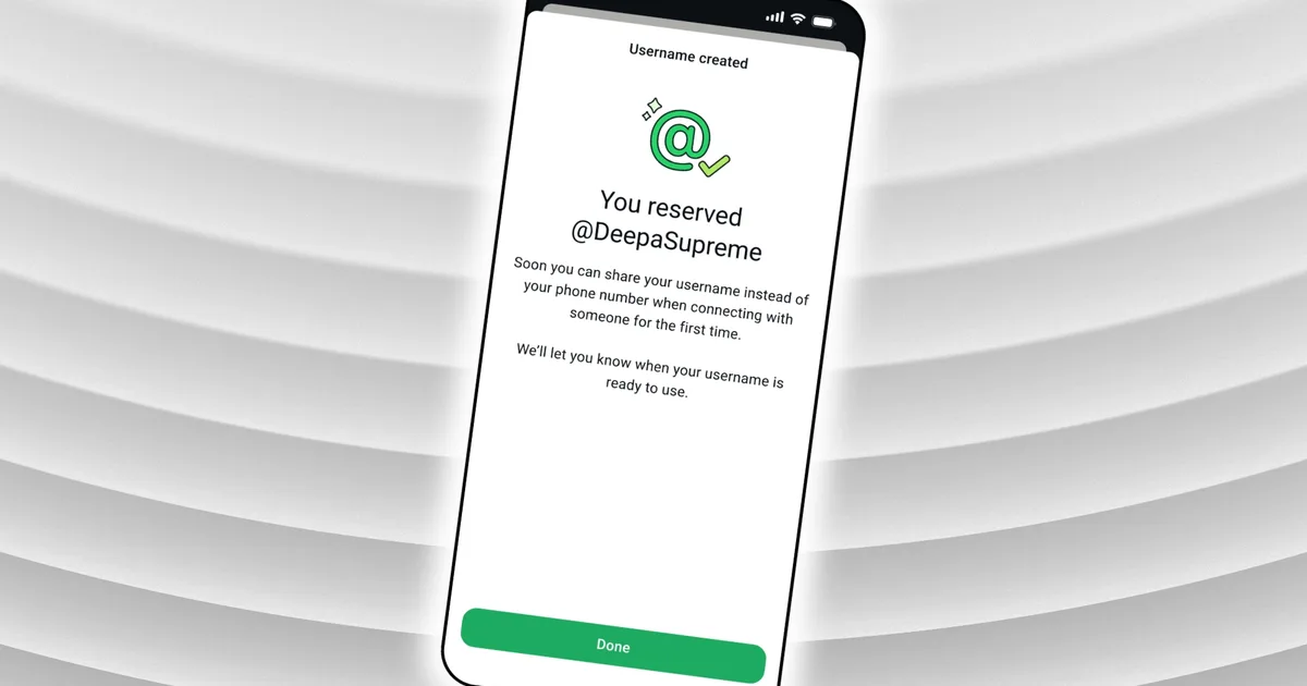 Analisis kecenderungan fitur username WhatsApp dan proyeksi privasi digital global