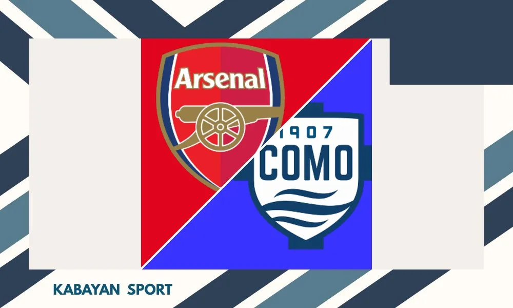 Pemain Arsenal merayakan kemenangan adu penalti atas Como