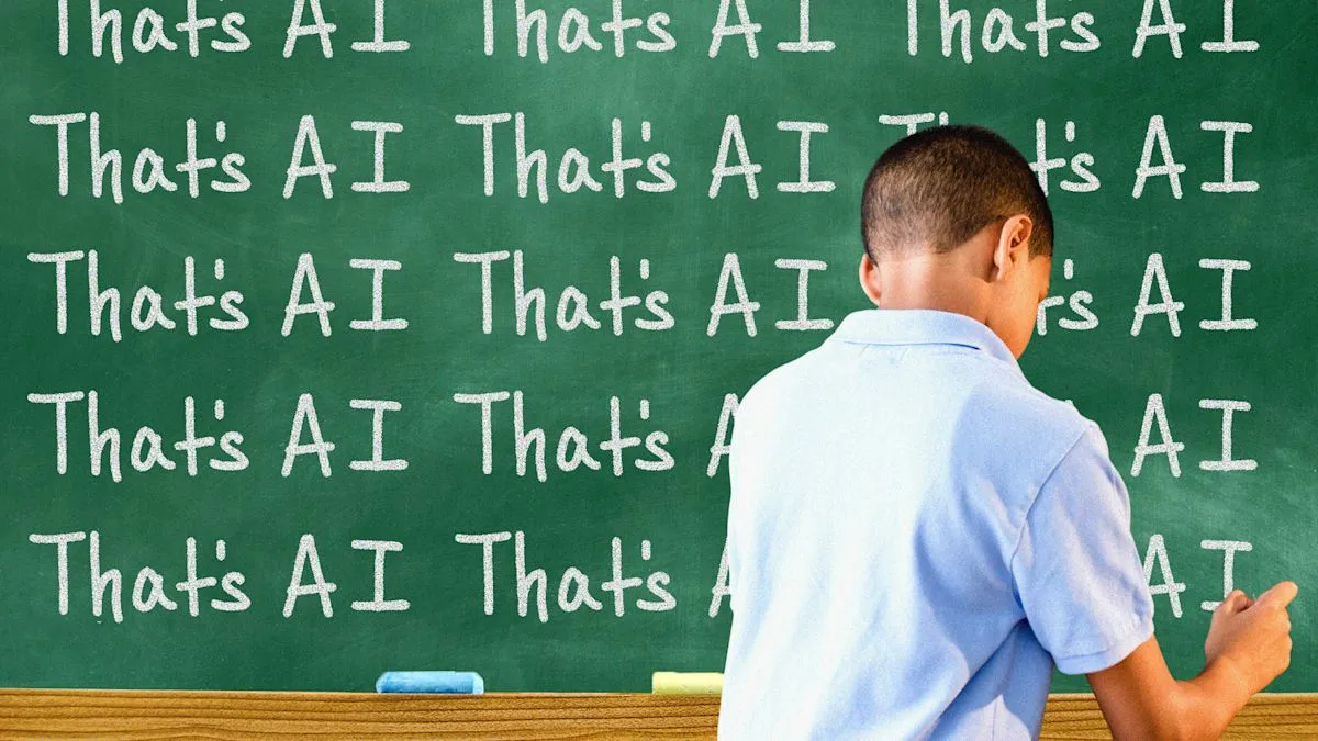 Anak-anak menggunakan istilah that s AI untuk menyebut benda palsu