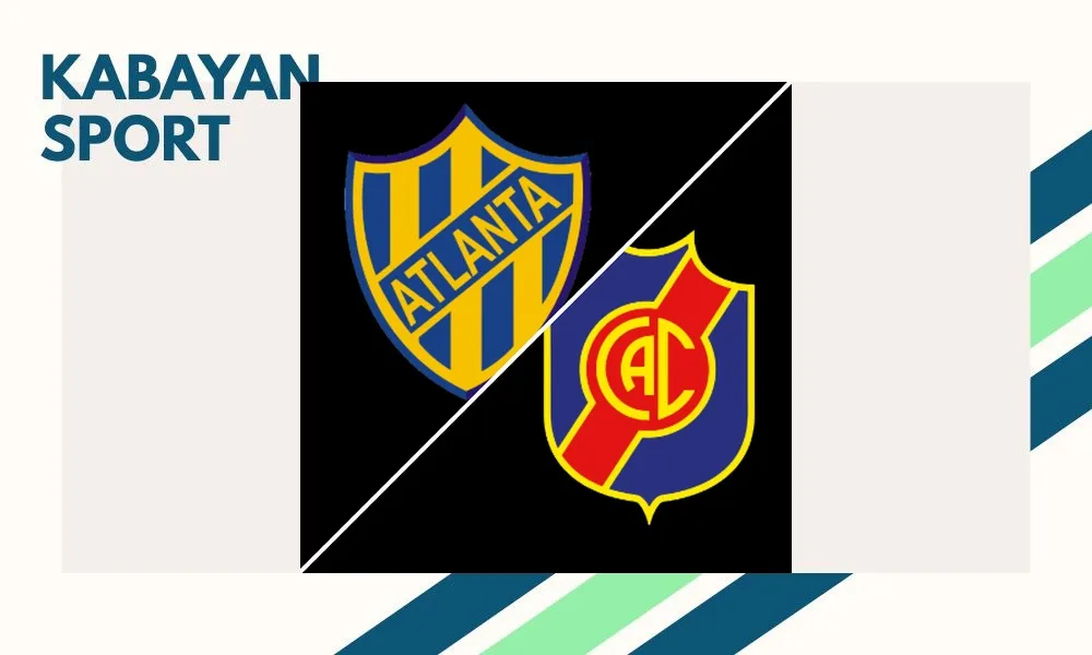 Pemain Atlanta merayakan gol kemenangan atas Colegiales di Don León Kolbovsky