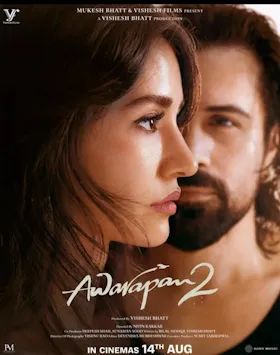 Poster promosi film Awarapan 2 yang dibintangi oleh Emraan Hashmi dan Disha Patani