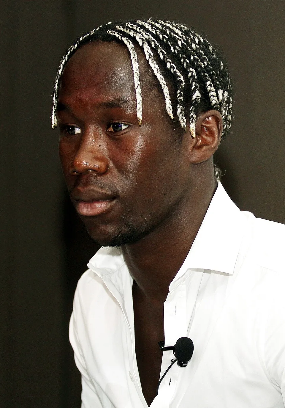 Foto Bacary Sagna saat memperkuat tim nasional sepak bola Prancis
