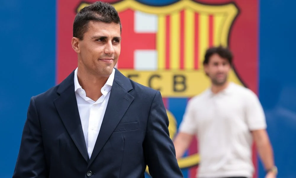 Barcelona resmi datangkan Rodri dari Manchester City hingga 2030
