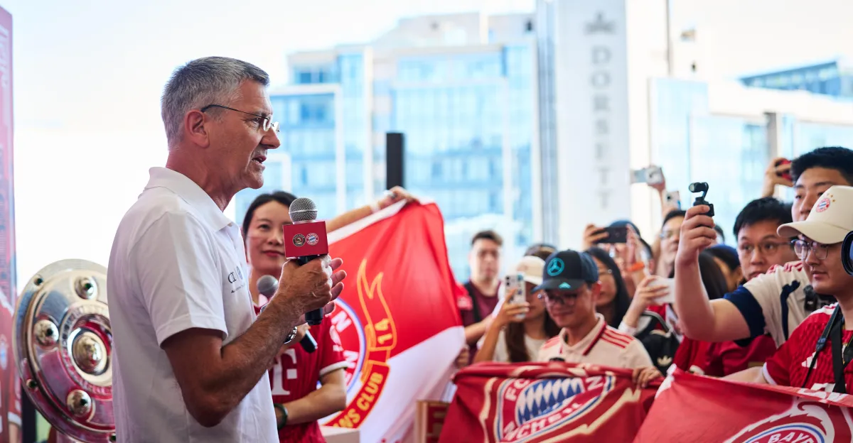 Skuad Bayern Munich saat menjalani tur pramusim di Asia