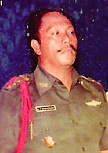 Makam Bernhard Paul Makadada di Taman Makam Pahlawan Nasional Utama Kalibata