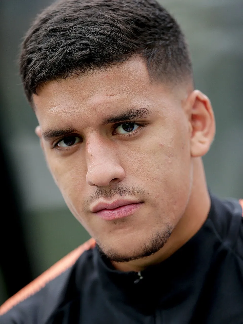 Pesepak bola Abdou Harroui saat berlaga di lapangan hijau