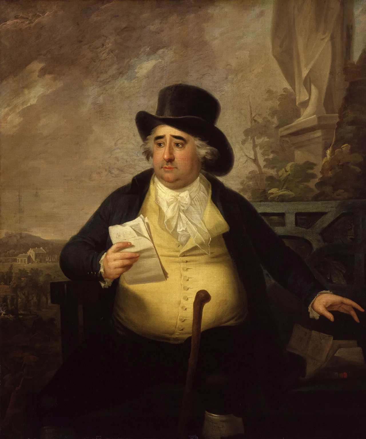 Lukisan potret Charles James Fox sebagai negarawan Inggris terkemuka