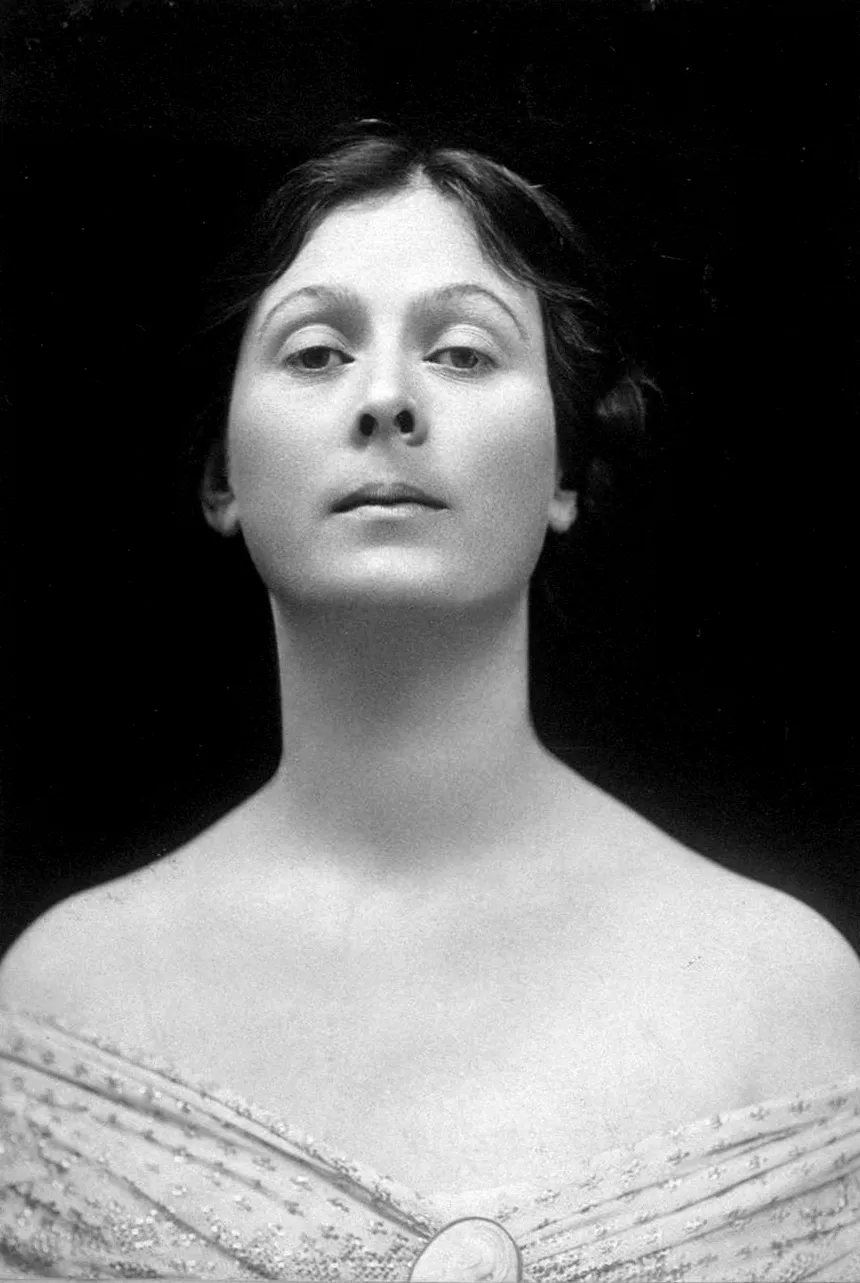 Potret penari dan koreografer modern Isadora Duncan